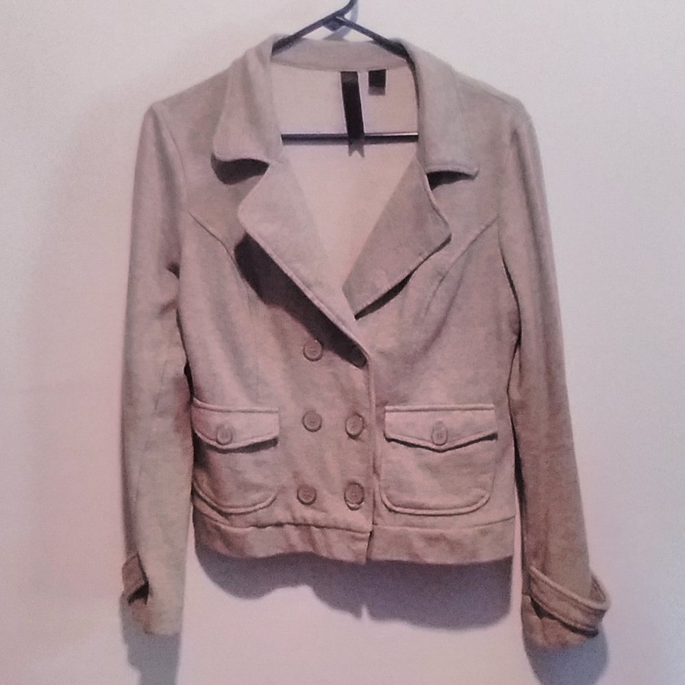 Petticoat Alley Grey Soft Blazer